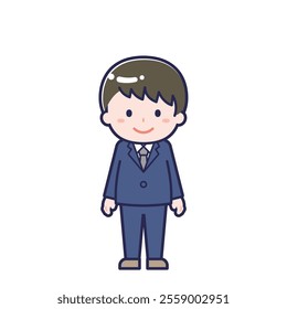 This is an illustration of a man's "suit".