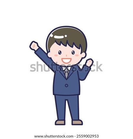 This is an illustration of a man's "suit".