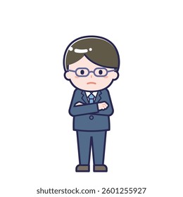 This is an illustration of a man's "teacher".
