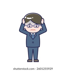 This is an illustration of a man's "teacher".