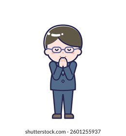 This is an illustration of a man's "teacher".