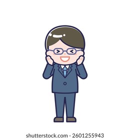 This is an illustration of a man's "teacher".
