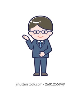 This is an illustration of a man's "teacher".