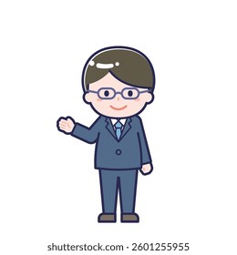 This is an illustration of a man's "teacher".