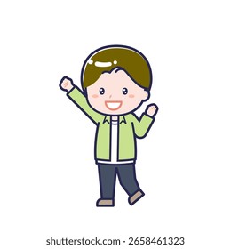 This is an illustration of a man's "Teens in plain clothes".