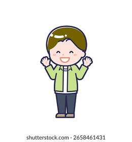 This is an illustration of a man's "Teens in plain clothes".