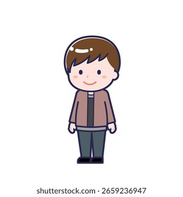 This is an illustration of a man's "Teens in plain clothes".