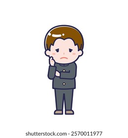 This is an illustration of a man's "title".