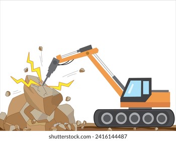 Este es un material ilustrativo de los trabajos de ingeniería civil que se realizan con maquinaria pesada.
