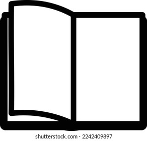 This is an illustration of a notebook icon.
