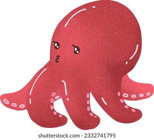 dies ist eine Illustration von Tintenfisch