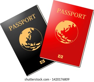 This is the Illustration of a passport.