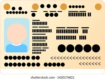This is the Illustration of a passport.