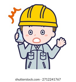 Esta es una ilustración de una persona que usa un teléfono inteligente.