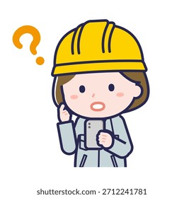 Esta es una ilustración de una persona que usa un teléfono inteligente.