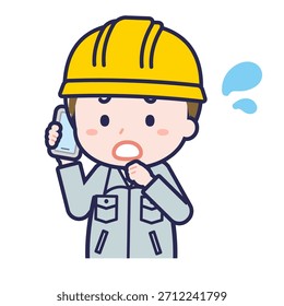 Esta es una ilustración de una persona que usa un teléfono inteligente.