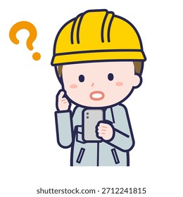 Esta es una ilustración de una persona que usa un teléfono inteligente.