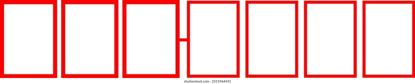 This is an illustration of a postal code frame.