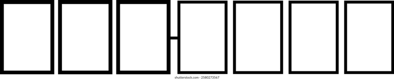 This is an illustration of a postal code frame.