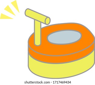 This illustration is a potty (auxiliary toilet seat).