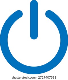 Esta es una ilustración de un Botón de energía (icono de interruptor).