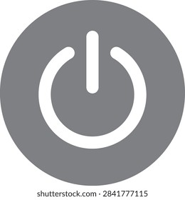 This is an illustration of a power button (switch icon).