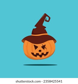 This is an illustration of pumpkins commonly used in Halloween celebrations, this illustration can be used as additional ornaments in greeting cards, banners and other designs