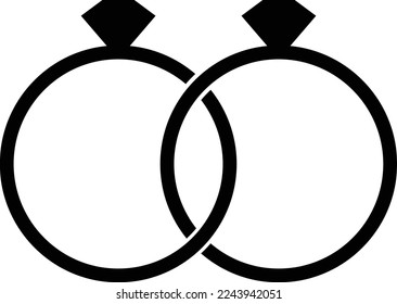 This is an illustration of a ring icon