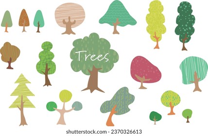 This is an illustration of a Scandinavian style tree.