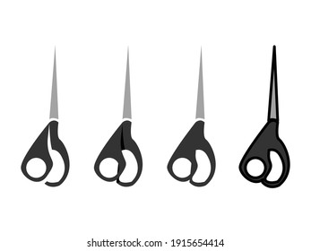 This is an illustration of scissors