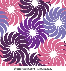 This is a illustration of seamless Japanese pattern showing the lions swirling hair 