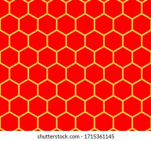 This is a illustration of Seamless Japanese pattern representing the turtle shell 