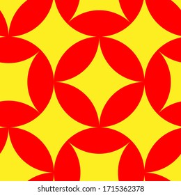 This is a illustration of Seamless Japanese pattern representing cloisonne ware 