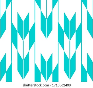 This is a illustration of Seamless Japanese pattern representing arrows 