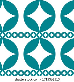 This is a illustration of Seamless Japanese pattern representing cloisonne ware 