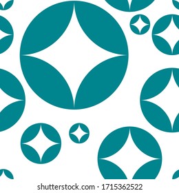Esta es una ilustración del patrón japonés Seamless que representa el vestuario de la ropa 