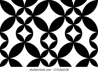 This is a illustration of Seamless Japanese pattern representing cloisonne ware 