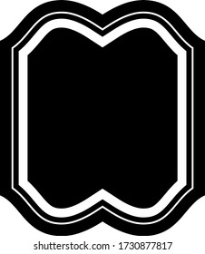 This is a illustration of shield emblem 