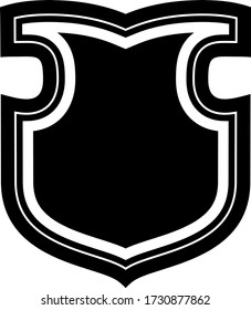 This is a illustration of shield emblem 