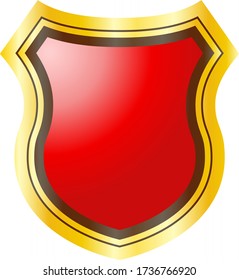This is a illustration of shield emblem 