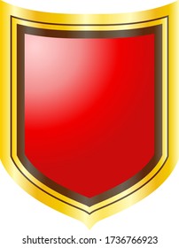 This is a illustration of shield emblem 