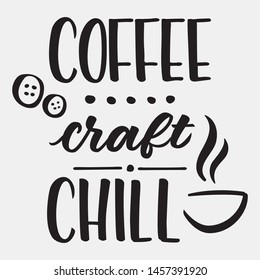 This illustration shows that coffee and coffee beans make us calm and relaxed