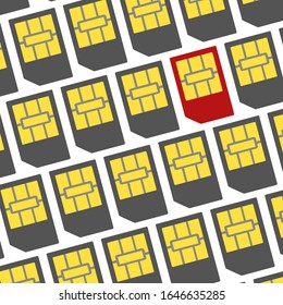 Dies ist eine Abbildung eines SIM-Kartenbilds.