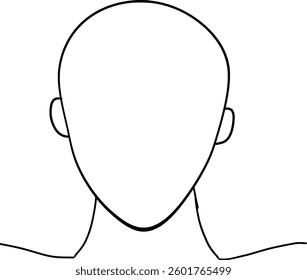 This illustration sketch of a human depicts a figure with smooth, simple lines, highlighting the body shape and natural facial expressions. Each detail, though minimalistic, conveys a sense of dynamis