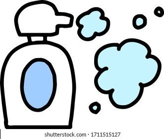 
Esta es una ilustración del jabón