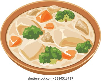 This is an illustration of stew.