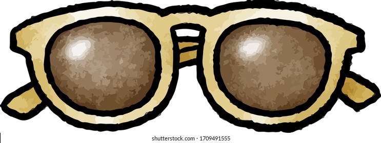 This is an illustration of sunglasses.
