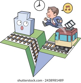 This is an illustration that improves efficiency by shortening the time from home to work.