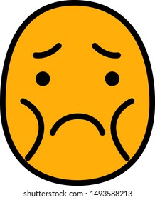 This is a illustration of Thin man emoticon icon set