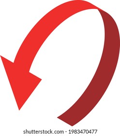 This is an illustration of a three-dimensional arrow.